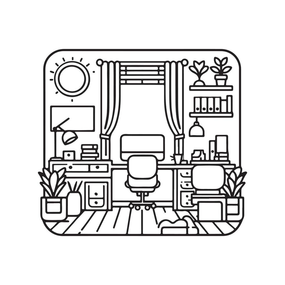 Employee Silhouette Art vector