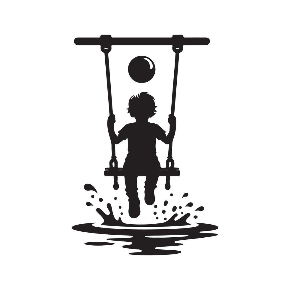 Relaxing on a Swing vector