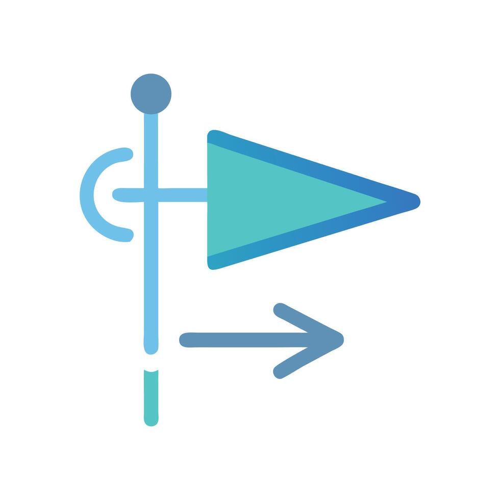Transform object or media file in the right direction vector