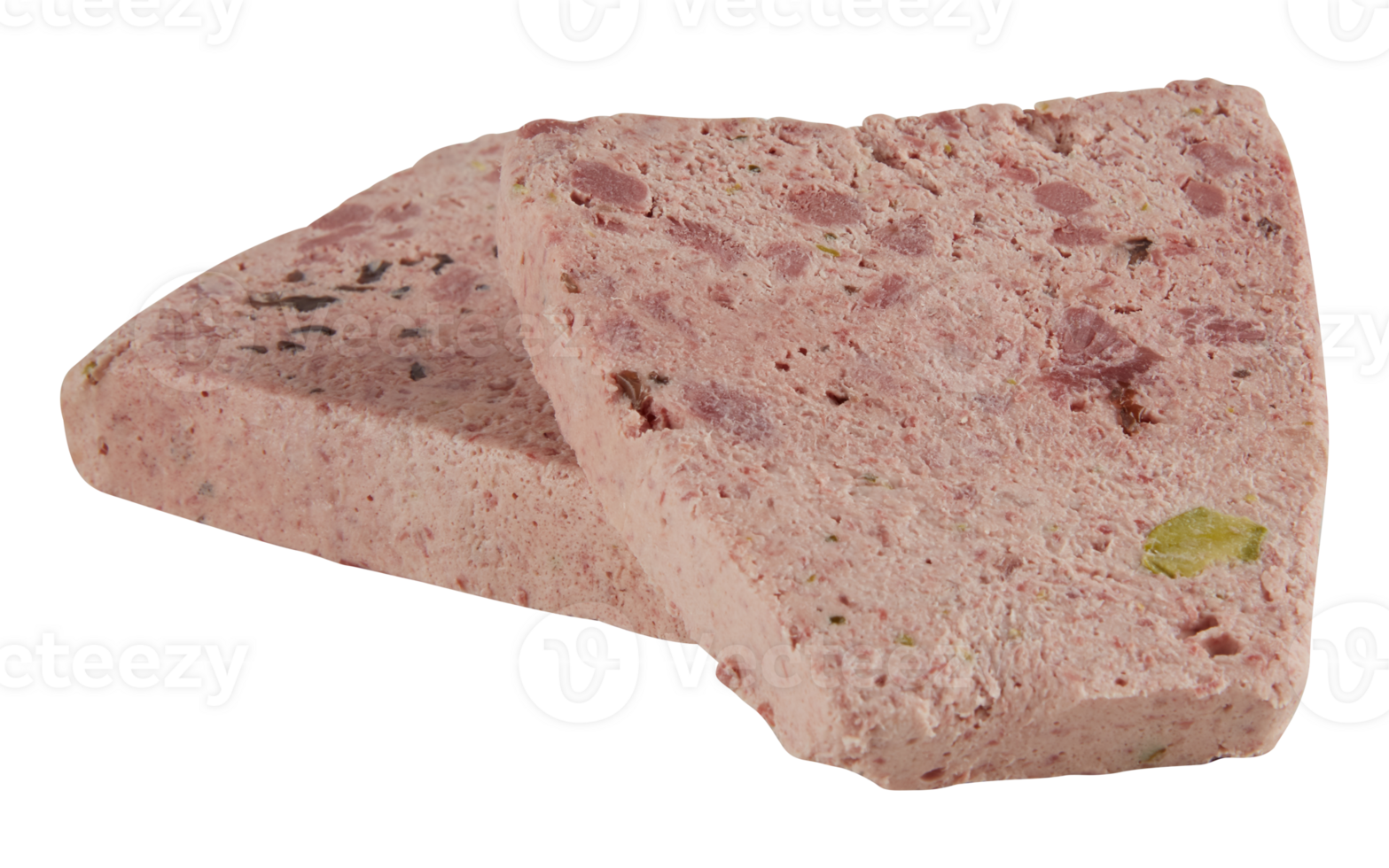 Tofu Bread Slices cut out isolated transparent background png