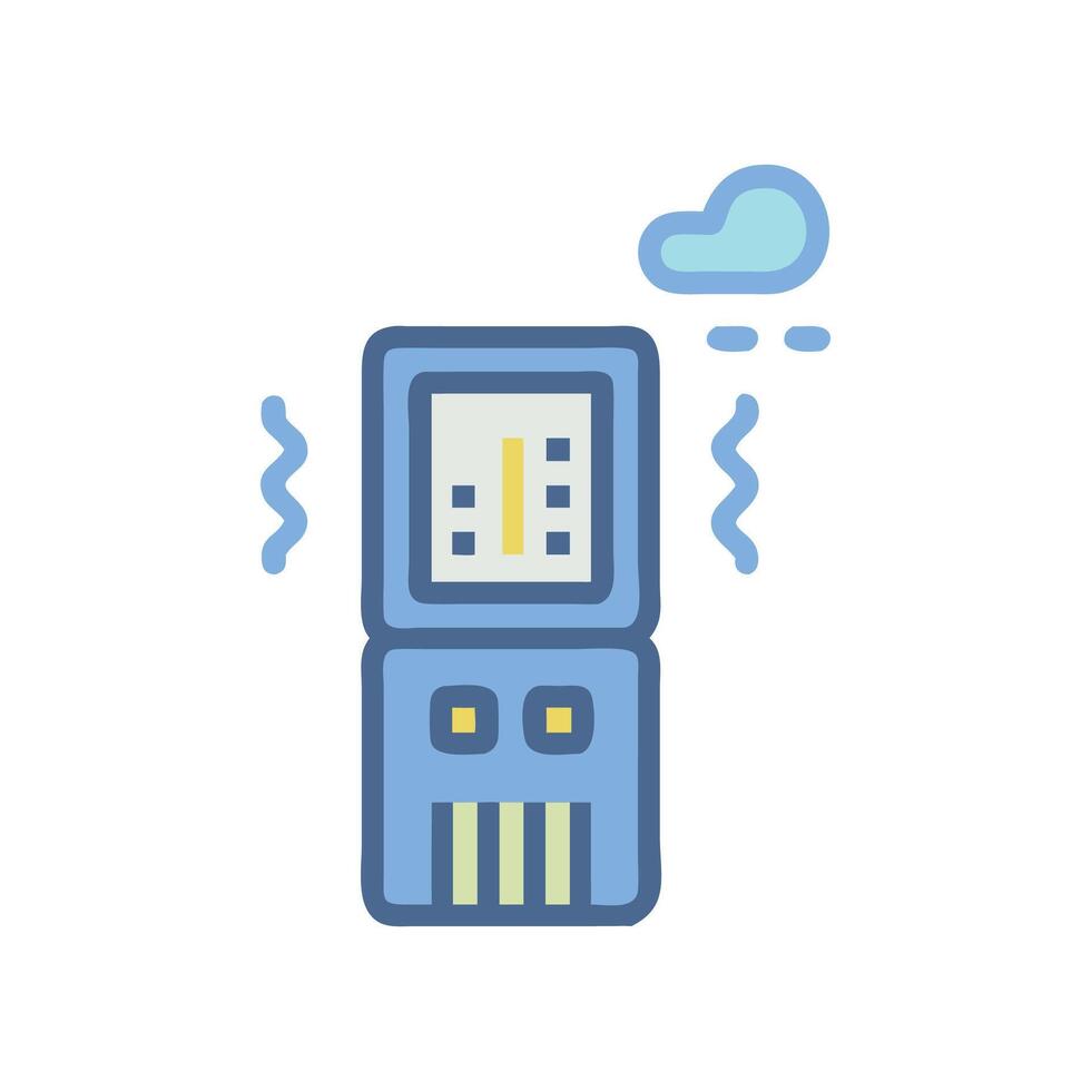 Weather station icon. Forecast, temperature and humidity concept. vector