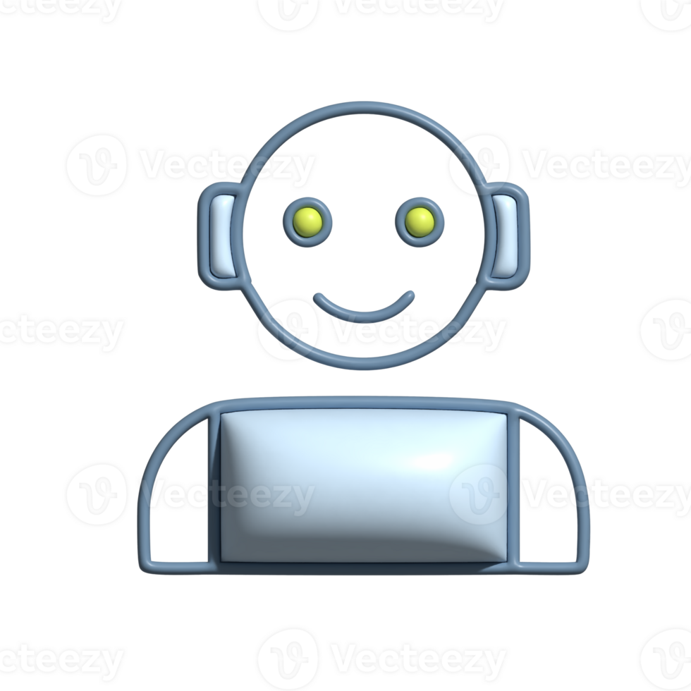 Robot Icon Futuristic Technology png