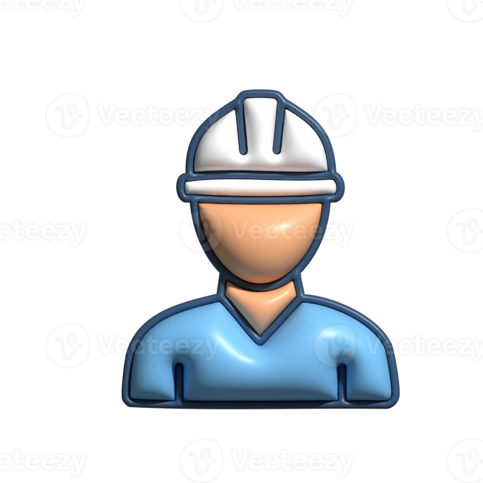 3D Render of Architect Icon Building Design, Architecture, and Creative Planning Symbol png