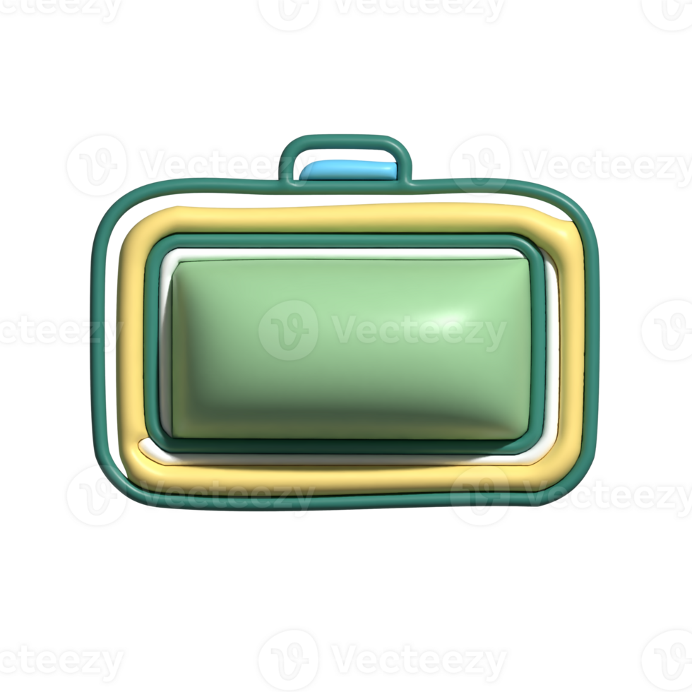 Modern 3D Bath Soap Icon Personal Care and Bathing Essentials Design png