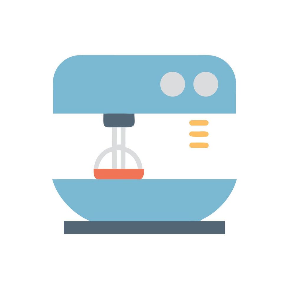Icon of a stand mixer for baking at home vector