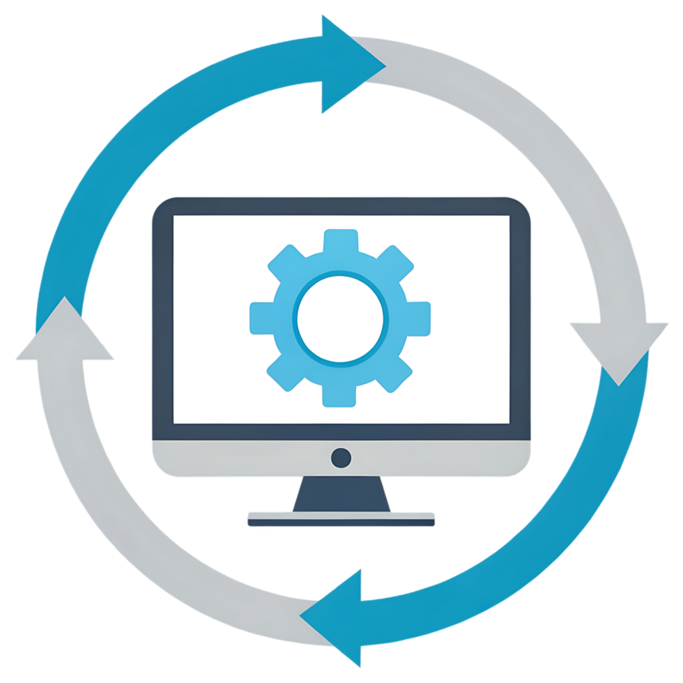 Continuous software development cycle png