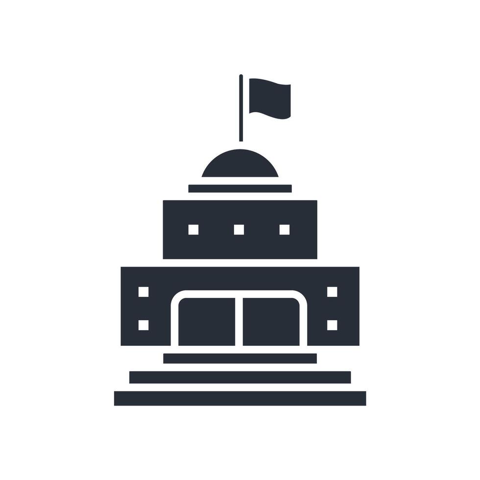 goverment flat icon style vector
