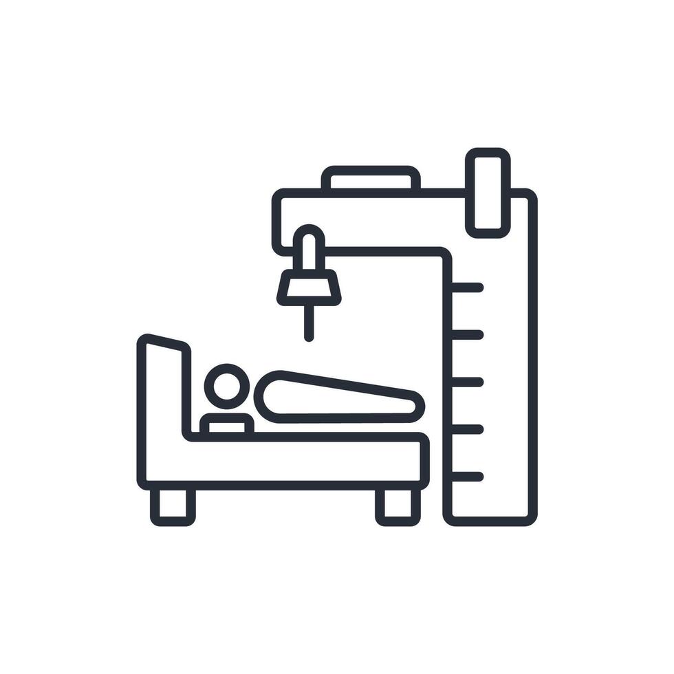 robotic surgery icon logo.Symbol illustration. vector