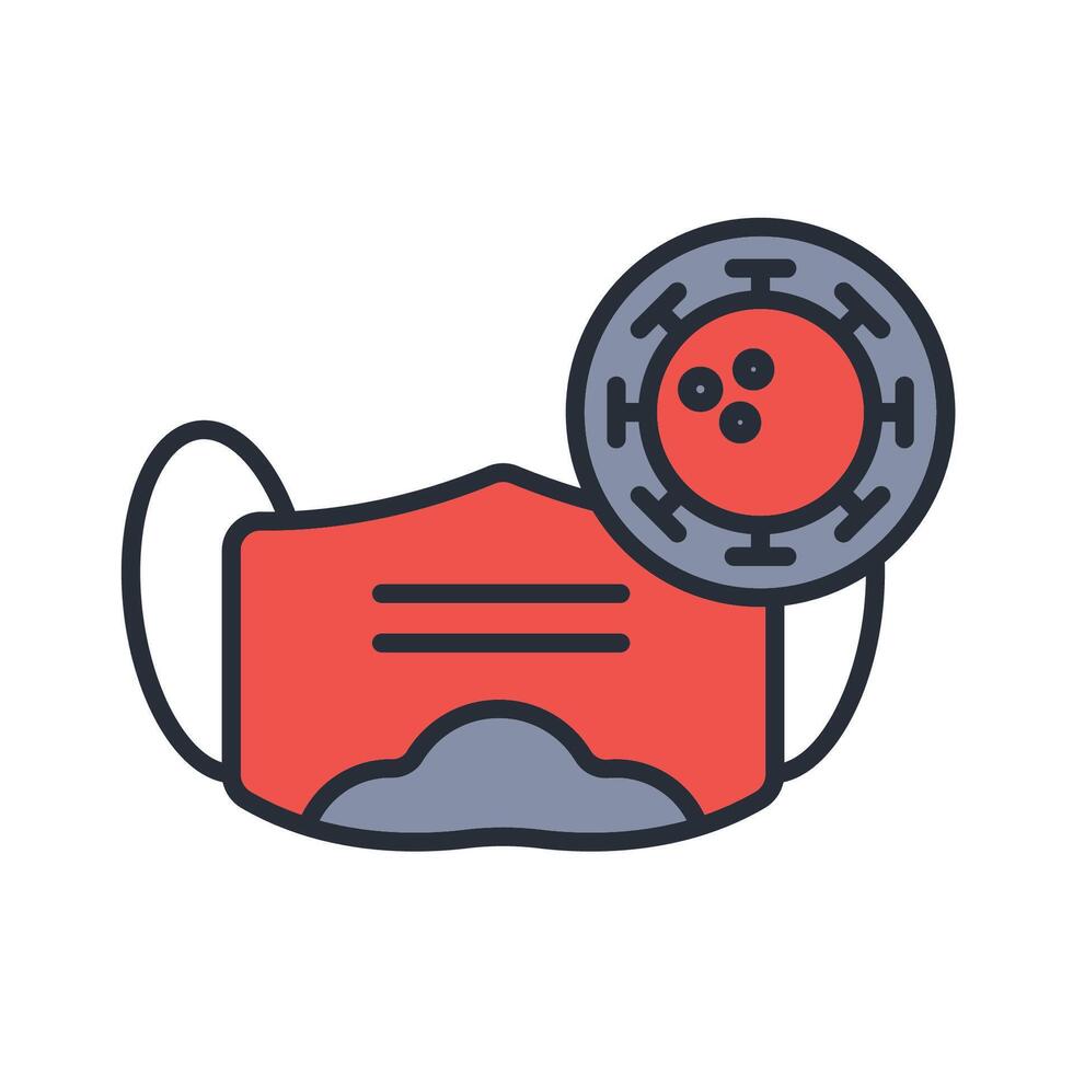 mask colours style colecction vector