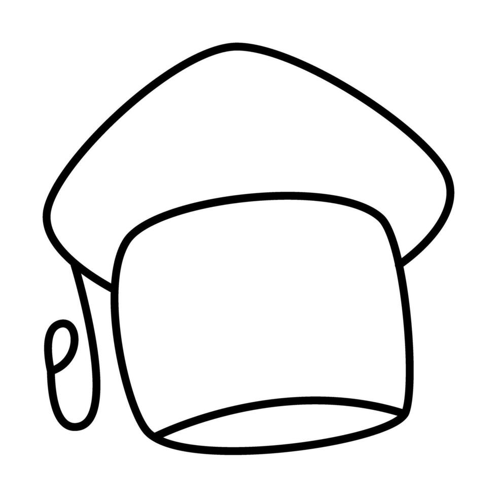 Graduation of School Supplies Outline Icons Sets vector