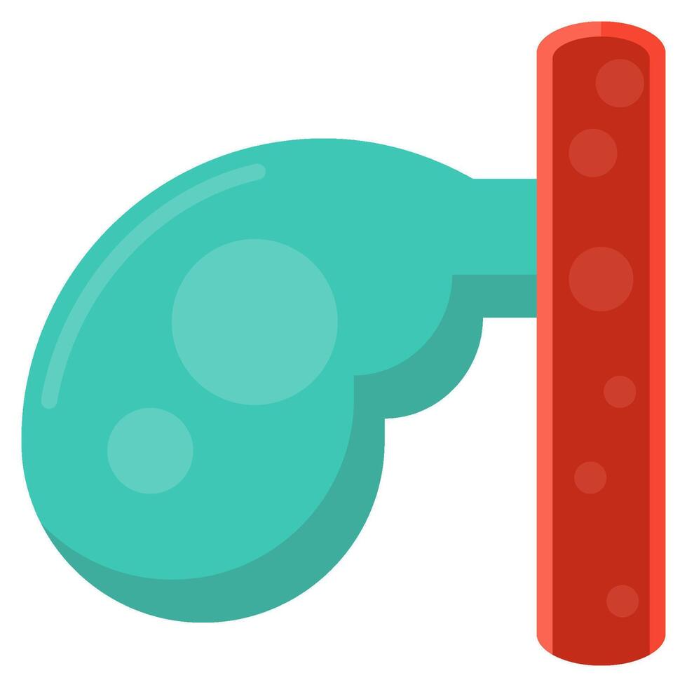 Gallbladder flat icon vector