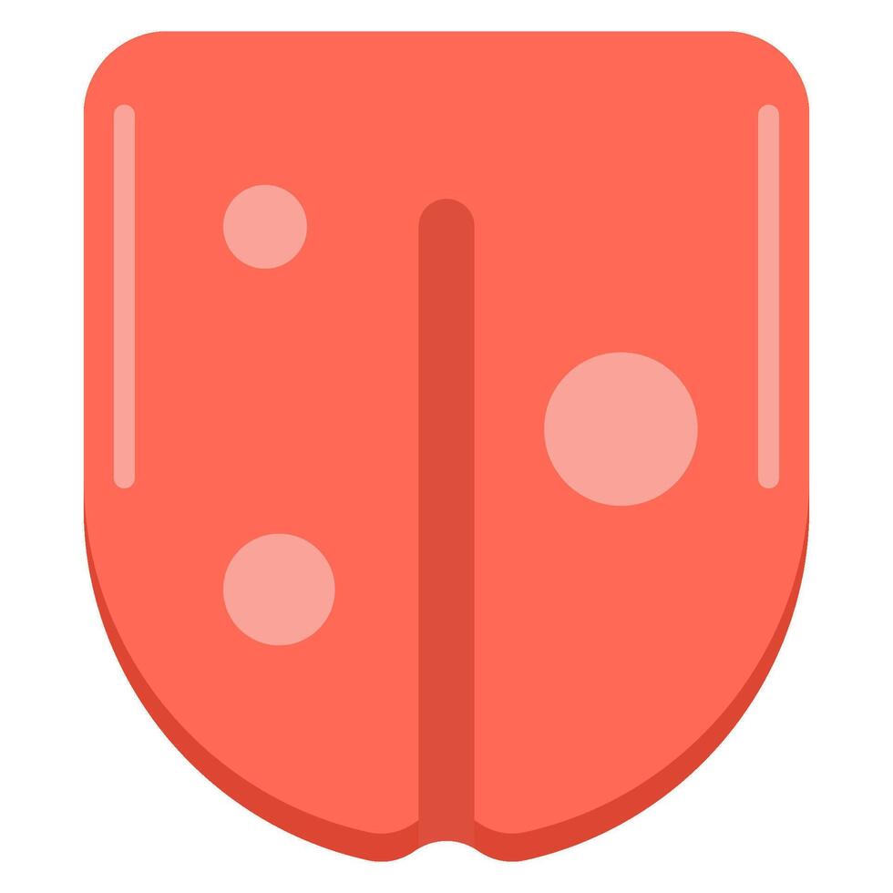 Tongue flat icon vector