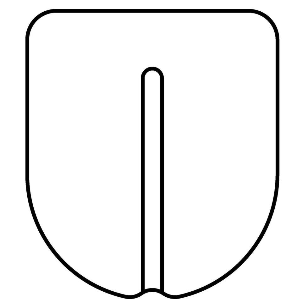Tongue outline icon vector
