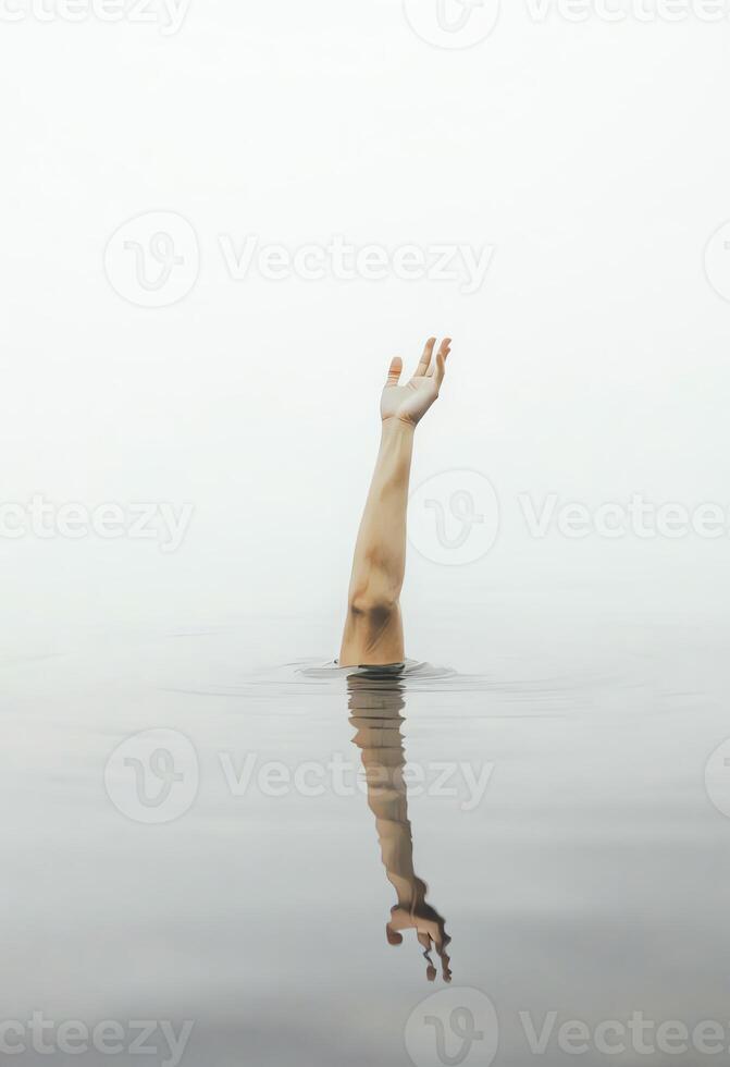 A Call for Rescue The Hand Above Water photo