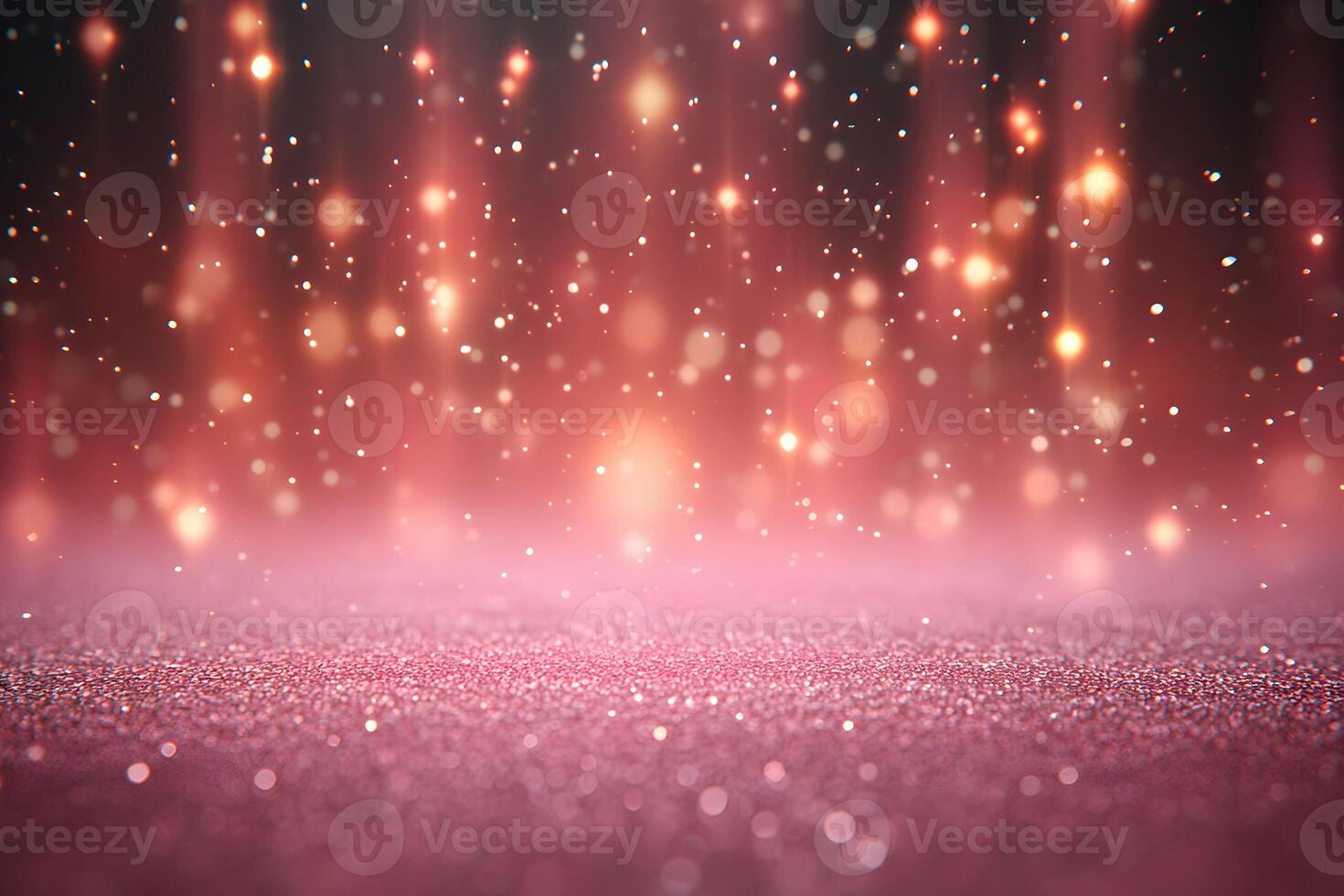 Magical Pink Glitter Sparkle Background for Festive and Holiday Design photo