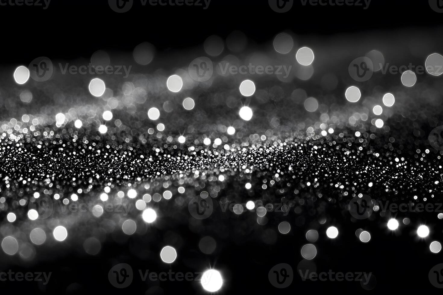 Abstract Glitter and Bokeh Background for Festive Designs and Celebrations photo
