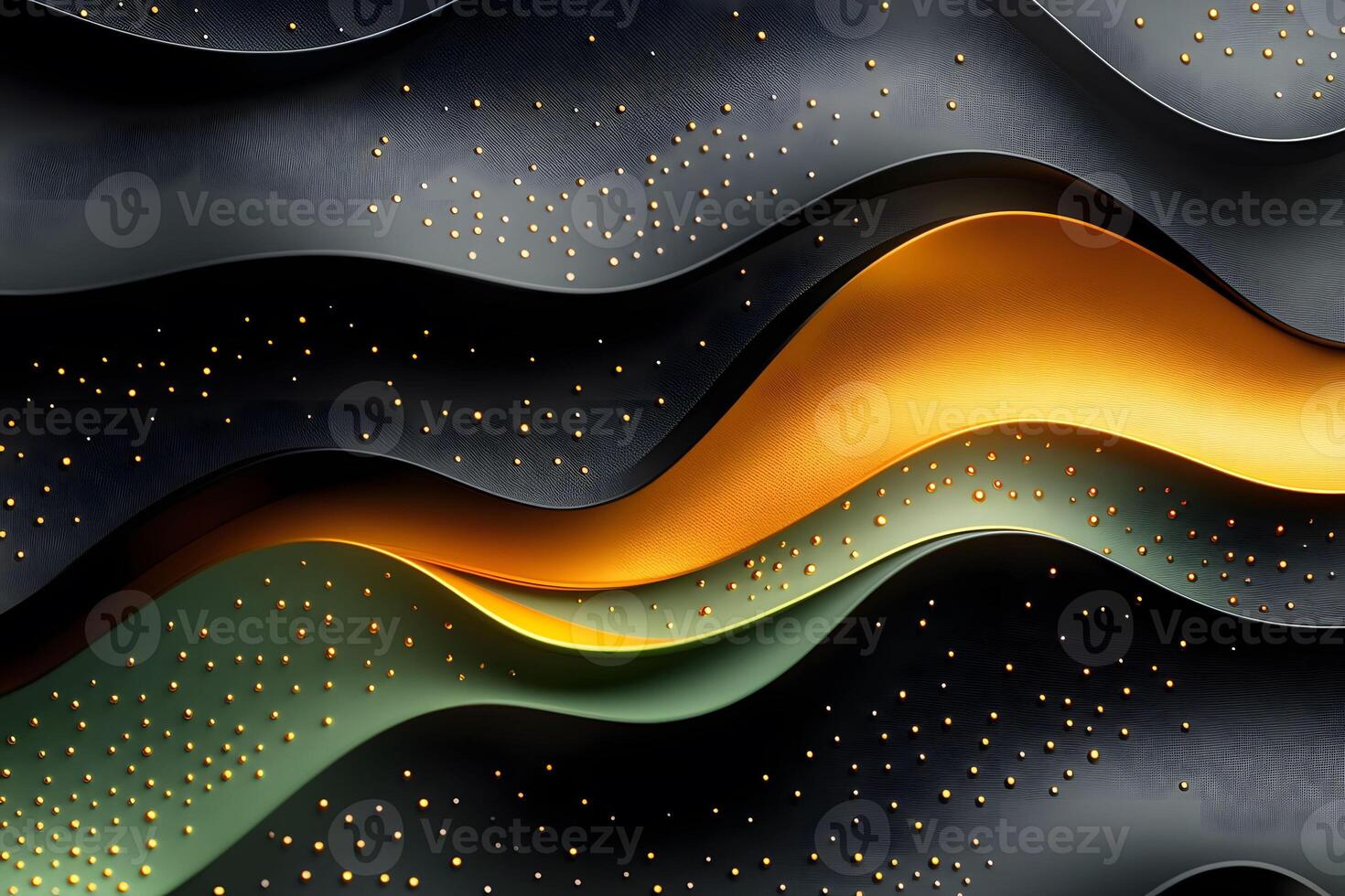 Elegant Abstract Design with Gold Elements for Modern Decor and Graphic Projects photo