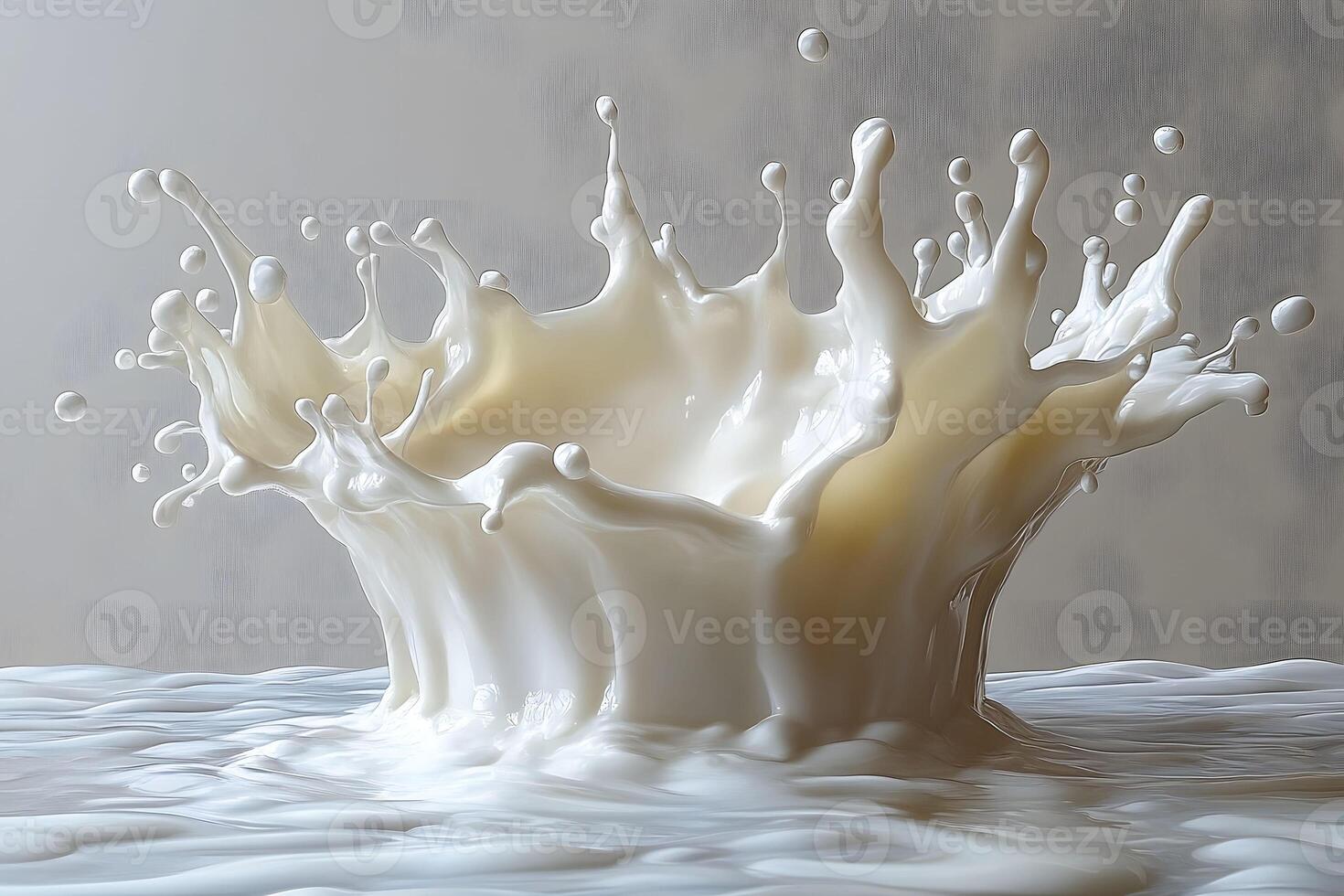 Dynamic Milk Splash Capturing Motion and Fluidity for Creative Design photo