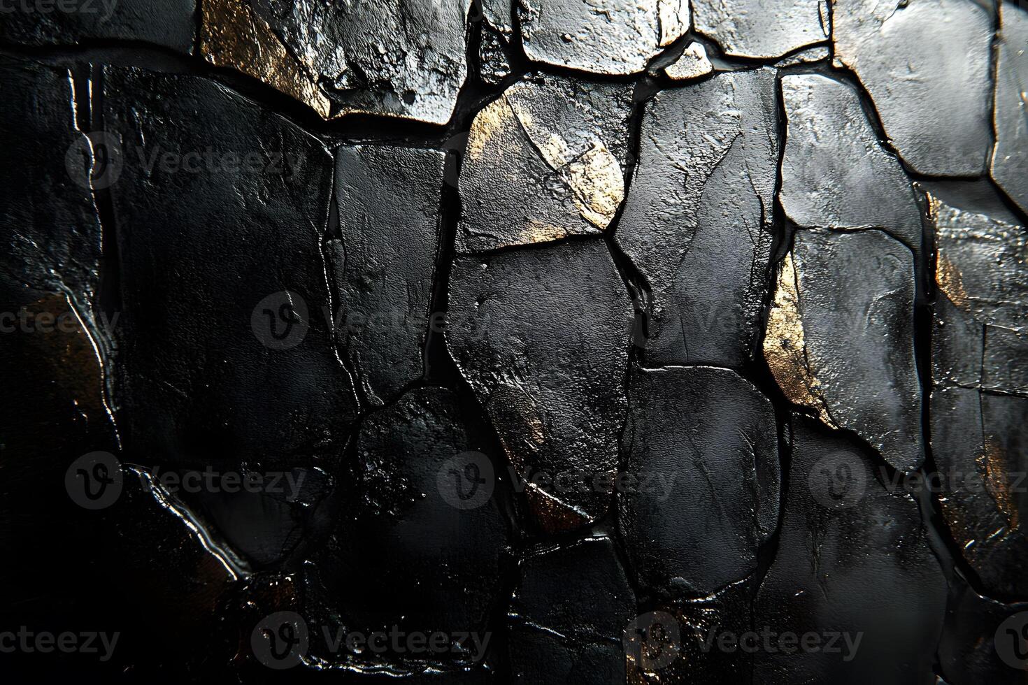 Elegant Black and Gold Textured Abstract Background for Modern Design photo