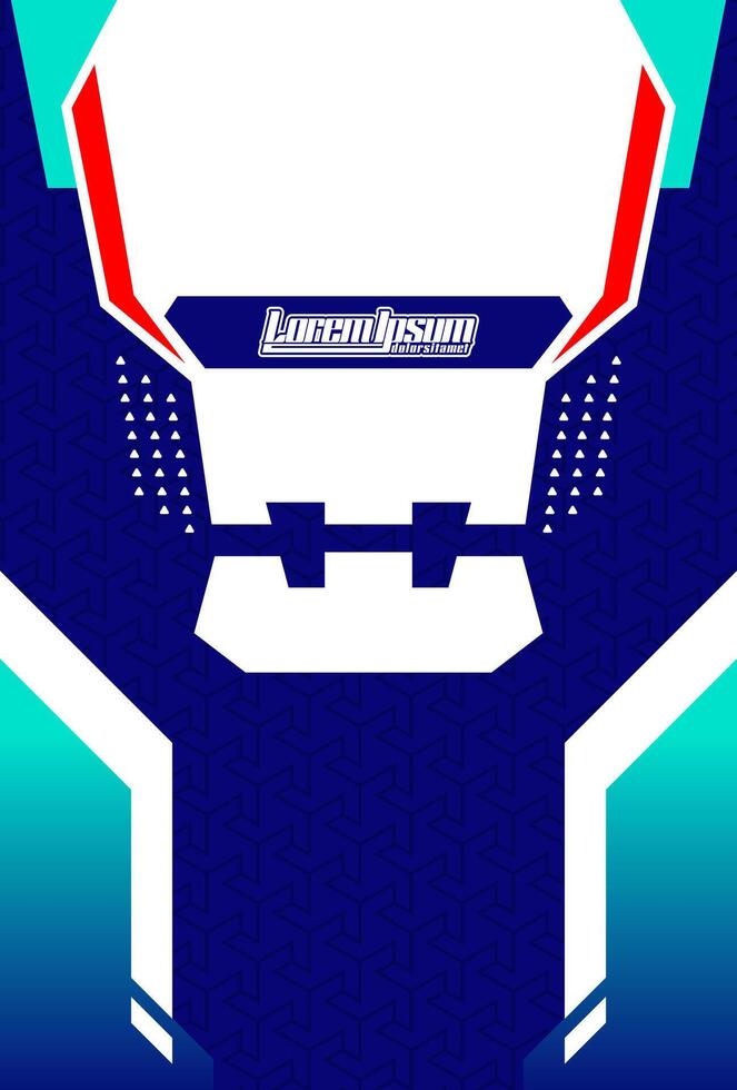 Vibrant Tournament Jersey Design vector
