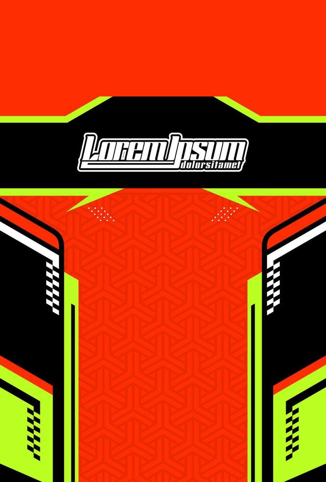 Athletic Team Jersey with Unique Graphics vector