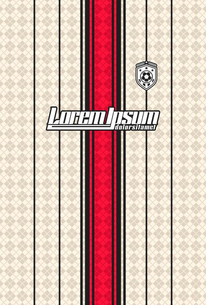 Cool Custom Jersey Design for Sports Team vector
