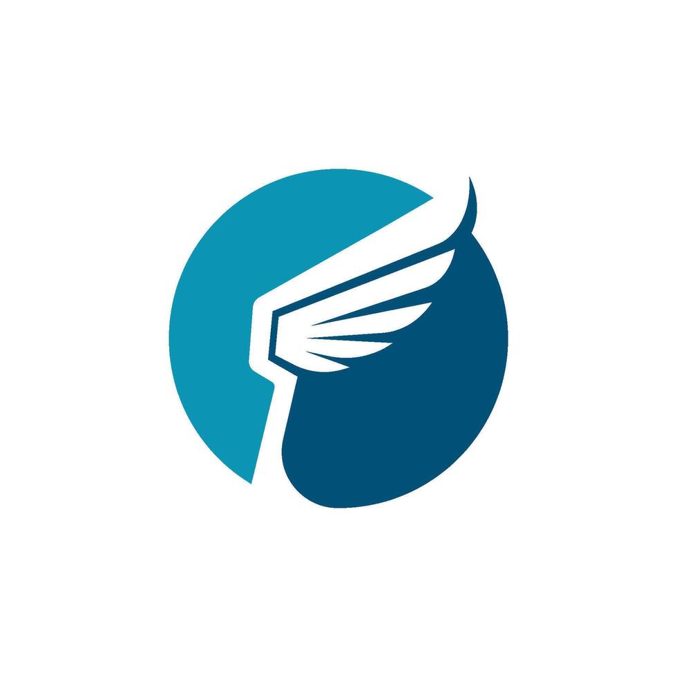 wings logo symbol icon illustration design vector