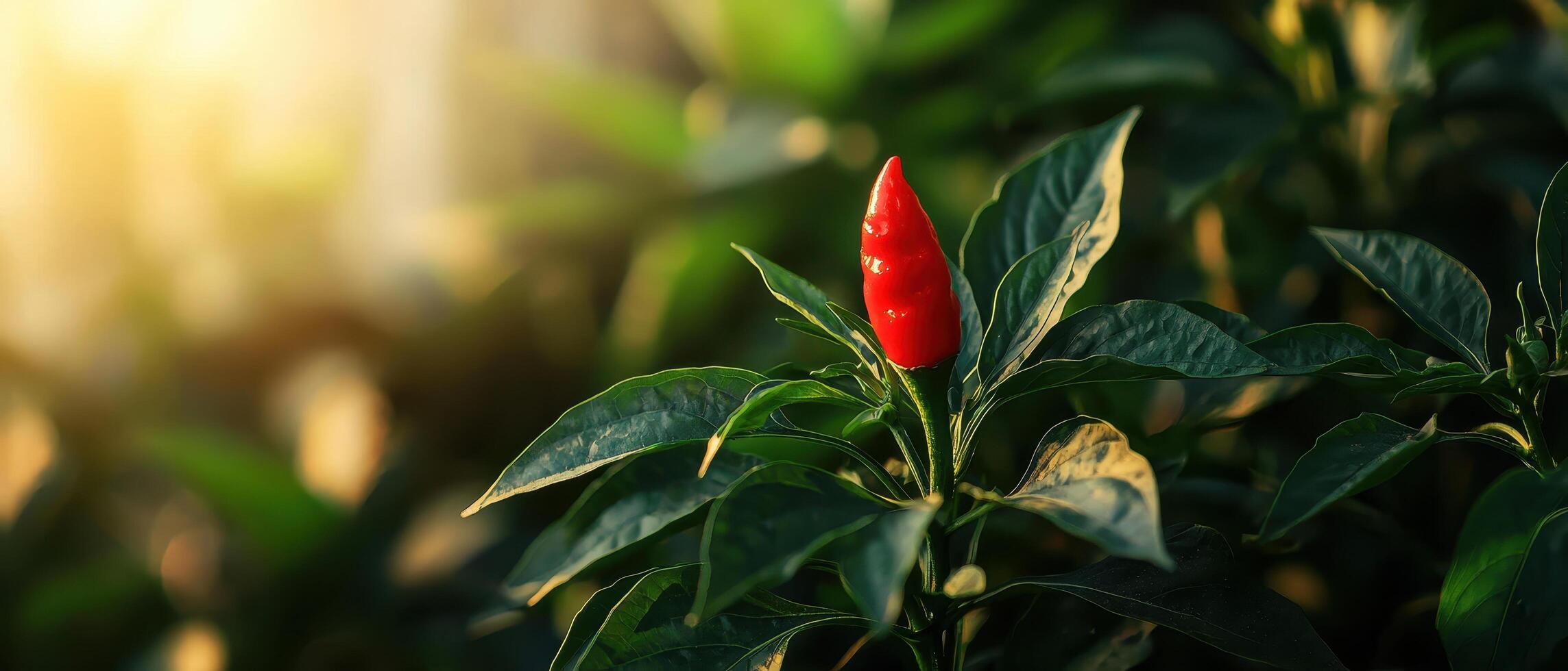 Harvesting fresh red chili peppers home garden photography natural light close-up culinary inspiration photo