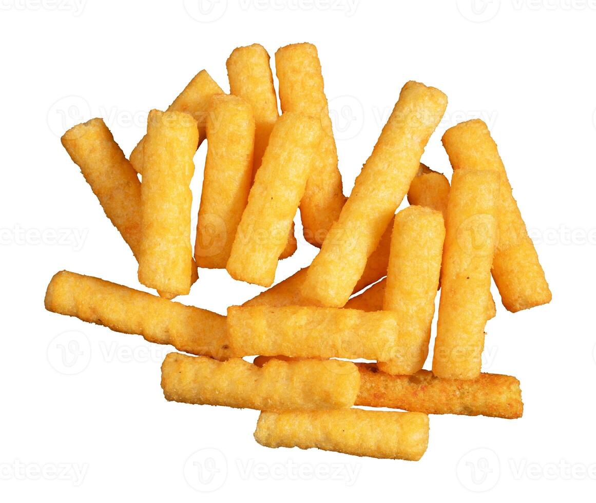 crunchy snack stick isolated element photo