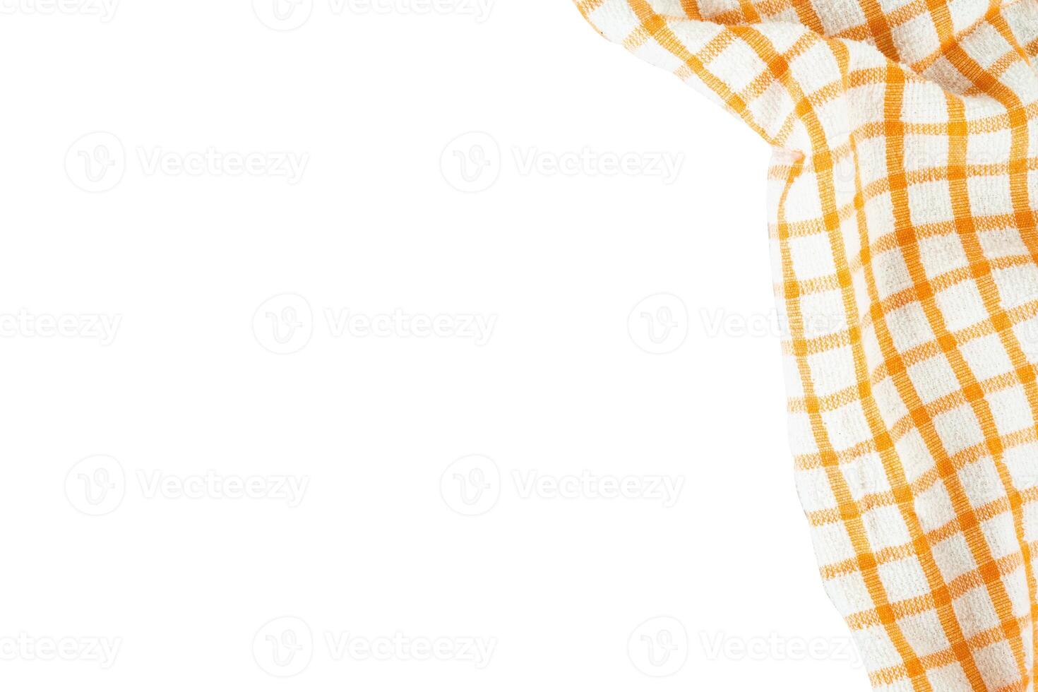 checkered napkin copy space flat lay photo