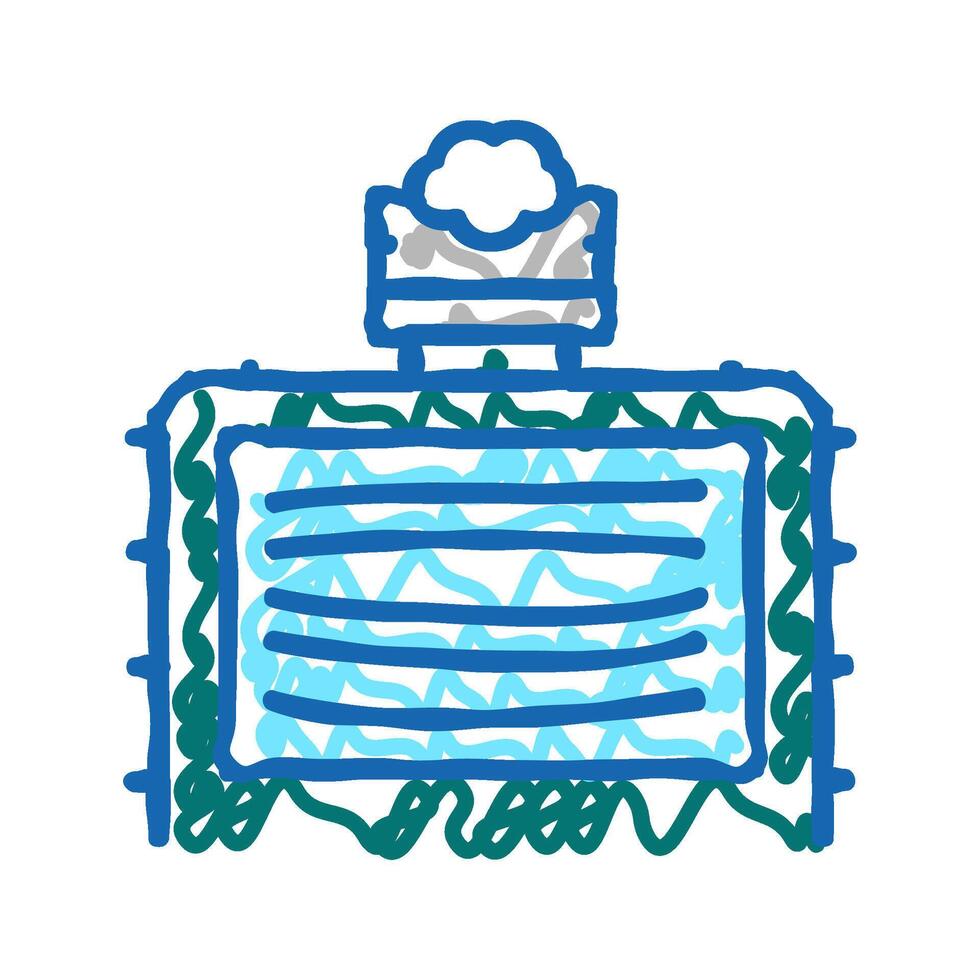drying wood plank machine icon doodle illustration vector