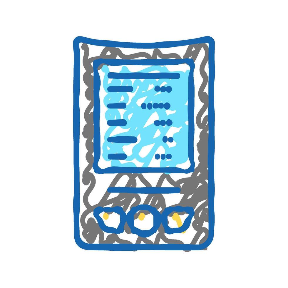 wingsuit sport equipment icon doodle illustration vector