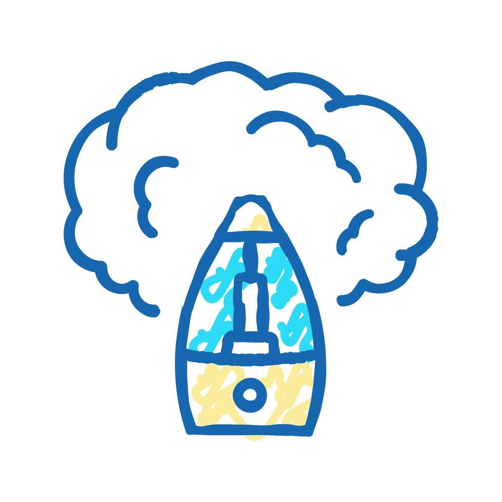 humidifier device icon doodle illustration vector