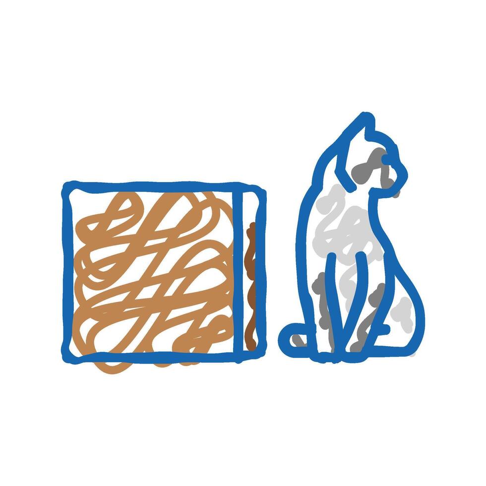 beside preposition english icon doodle illustration vector