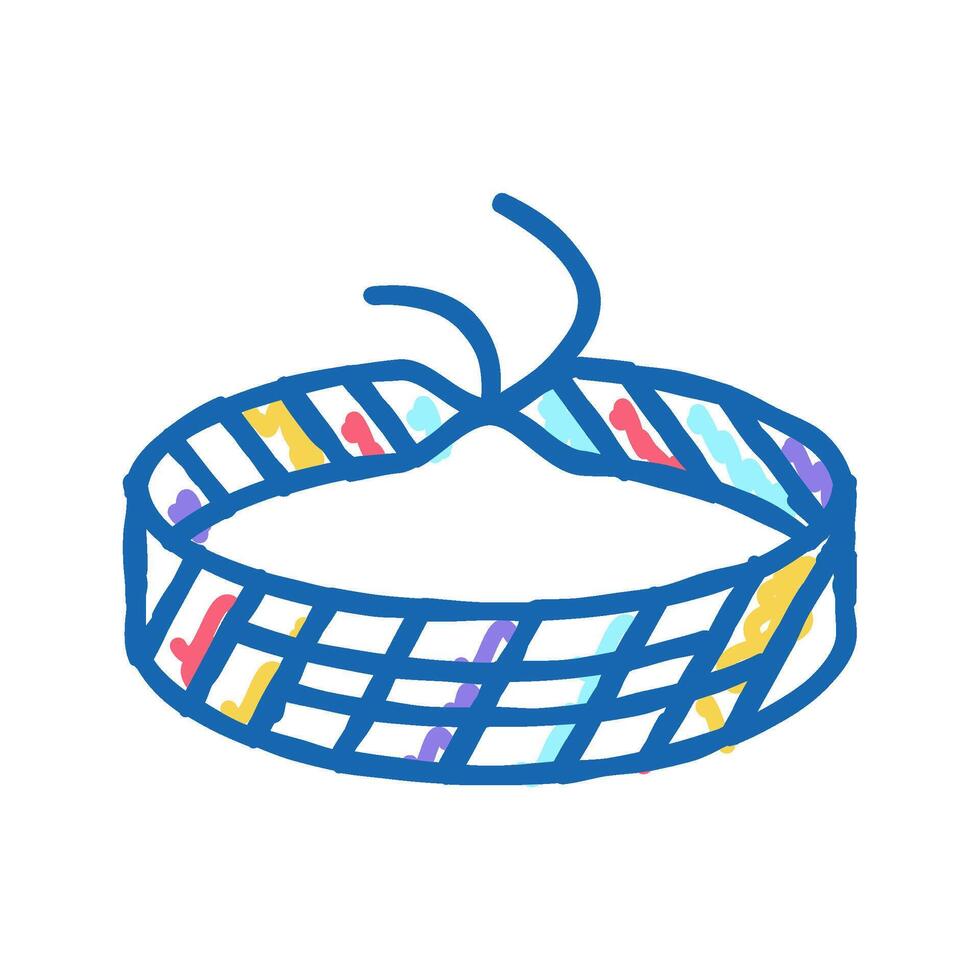 baubles jewellery icon doodle illustration vector