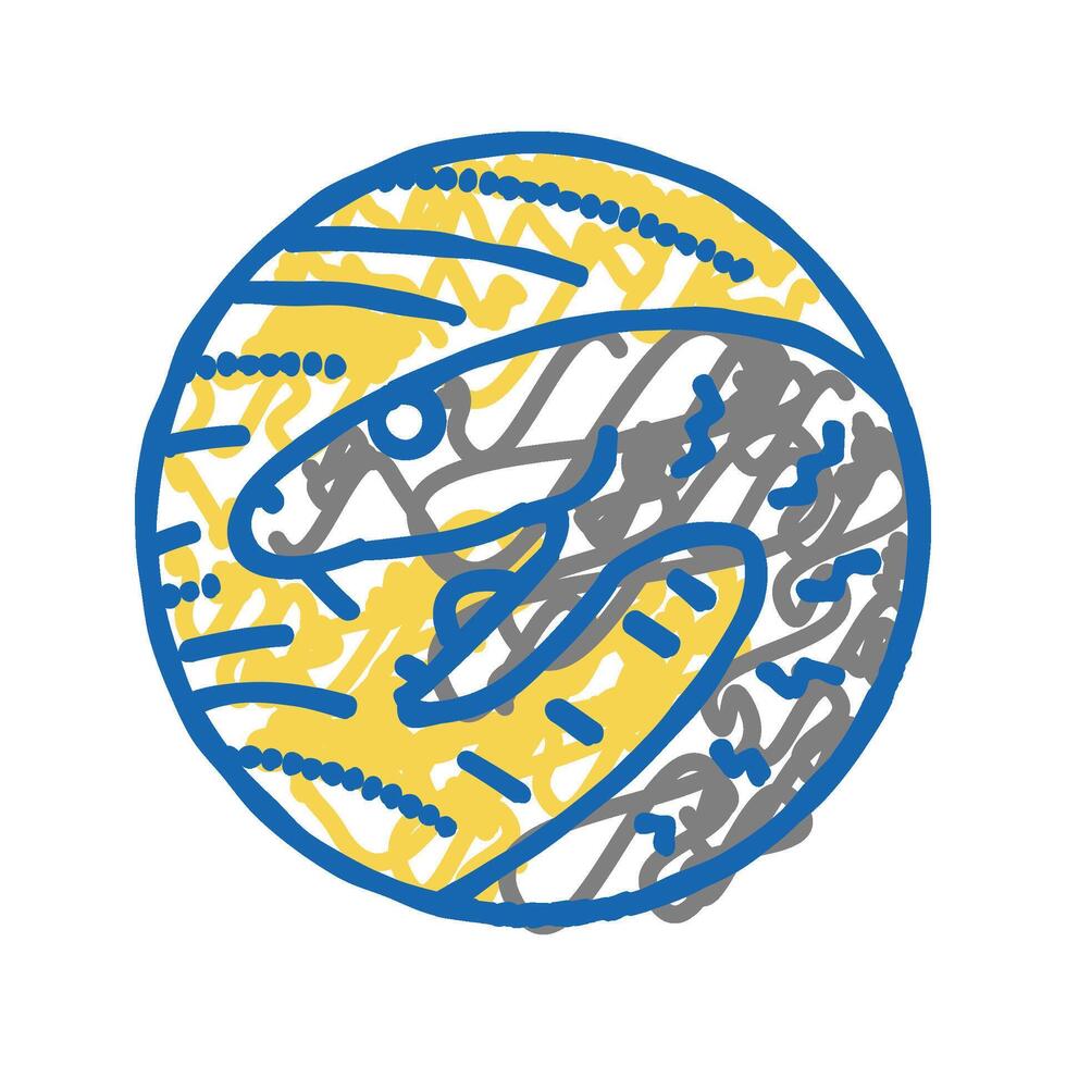 snake chinese horoscope animal icon doodle illustration vector