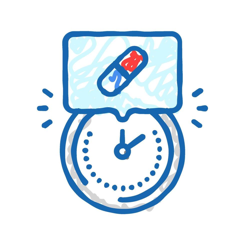 bone marrow transplant cancer treatment icon doodle illustration vector