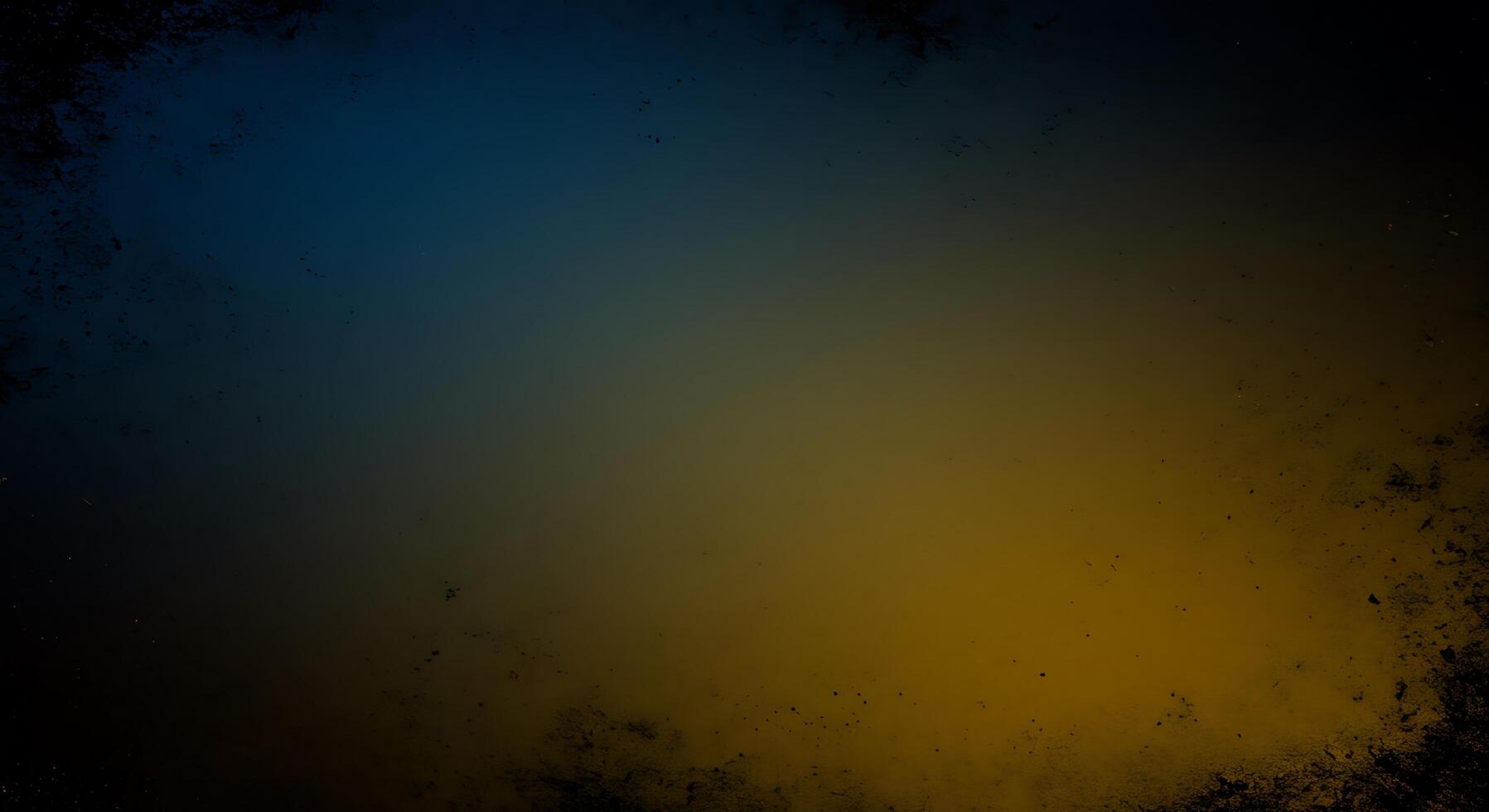 A dark blue and yellow background with a black background photo
