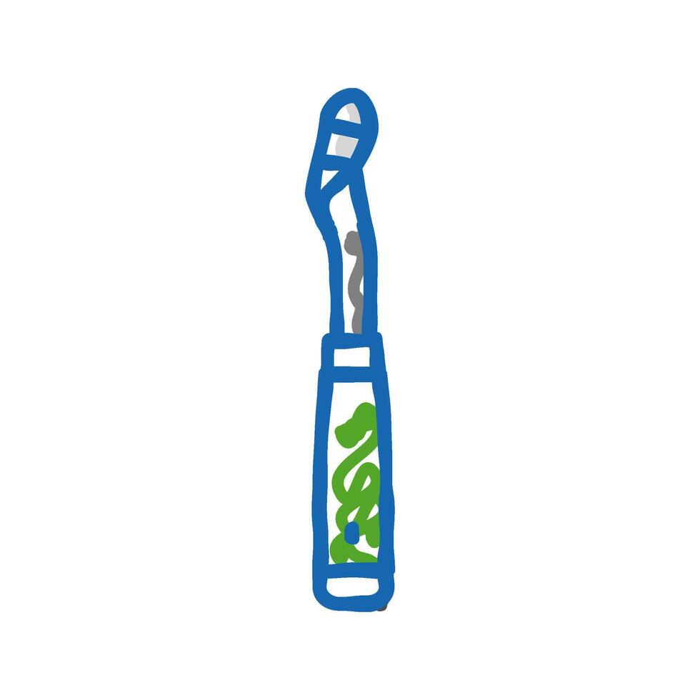 corer tool pepper icon doodle illustration vector