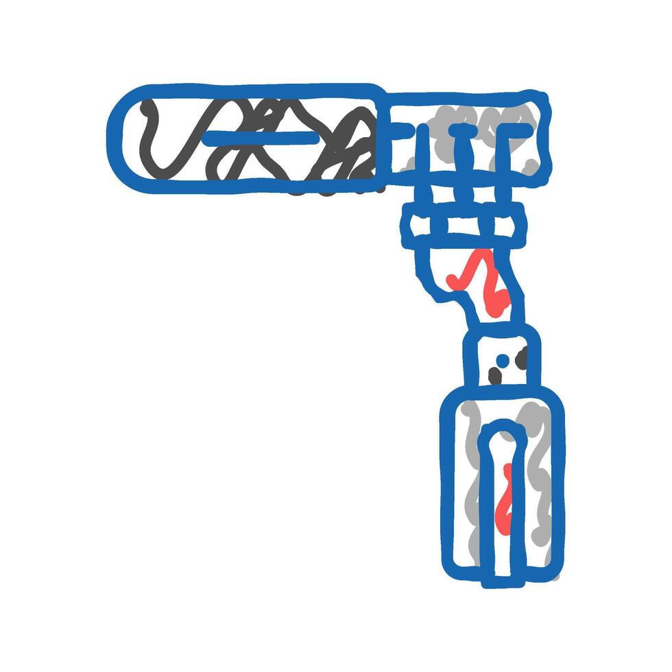 speaker mic microphone icon doodle illustration vector