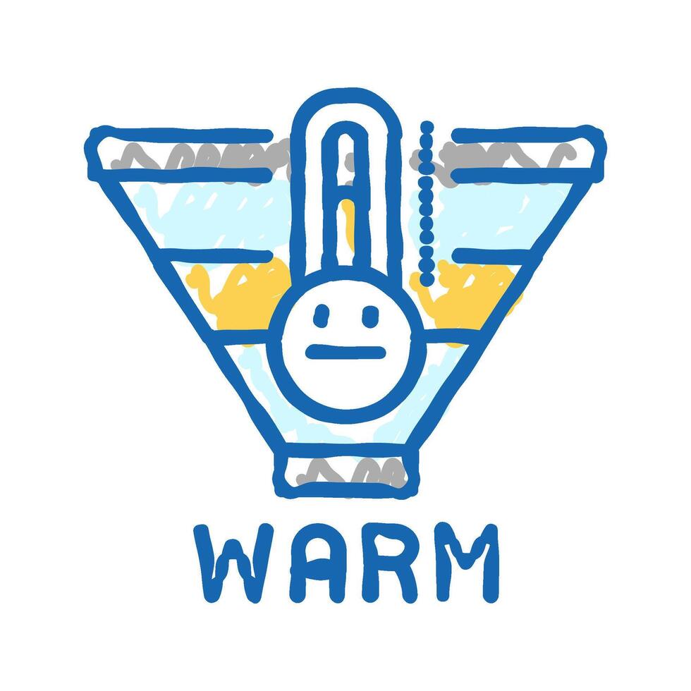 warm leads icon doodle illustration vector