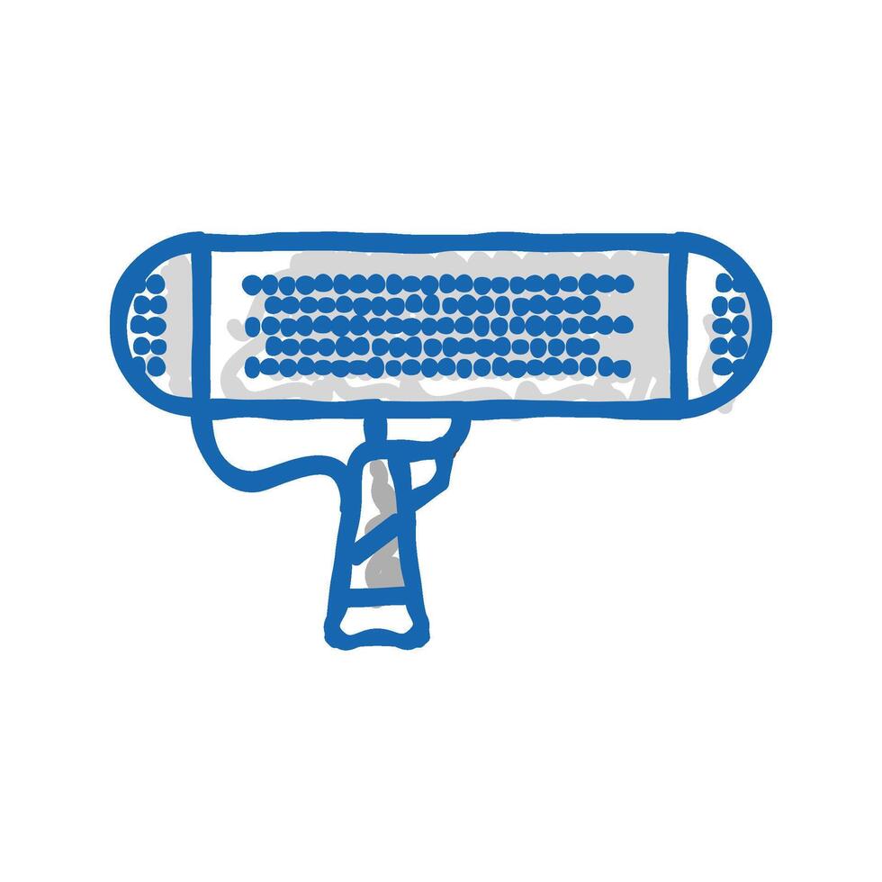 broadcast mic microphone icon doodle illustration vector