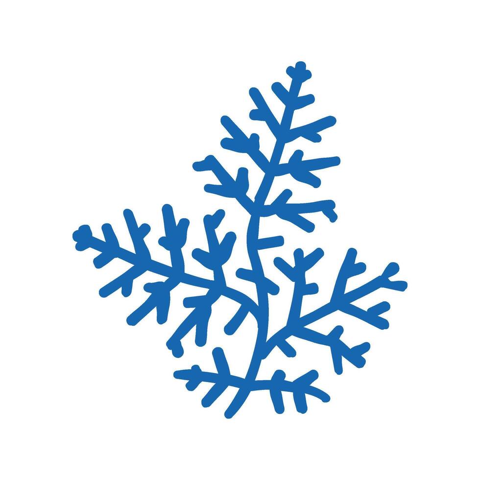 water wisteria icon doodle illustration vector