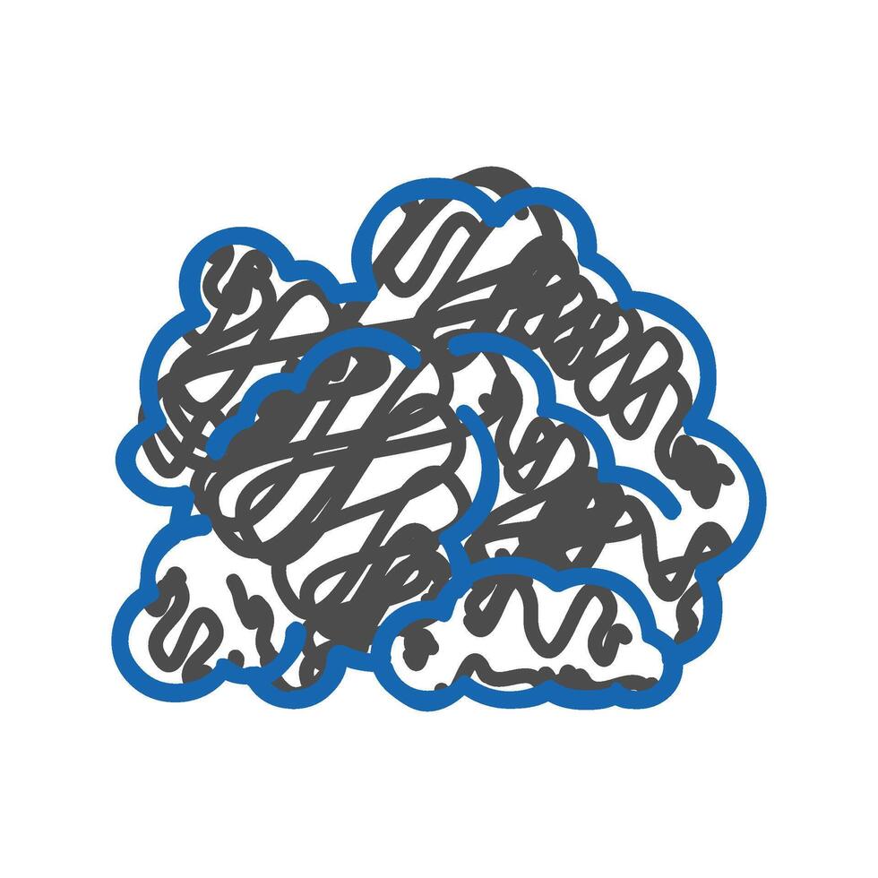 cloud smell icon doodle illustration vector