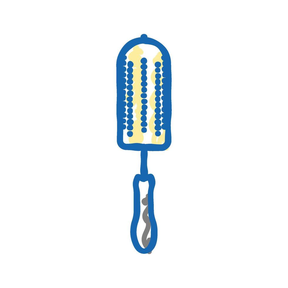 headlight restoration kit car care icon doodle illustration vector
