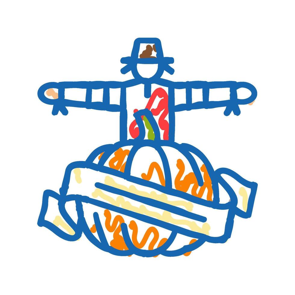 fall festivals autumn icon doodle illustration vector