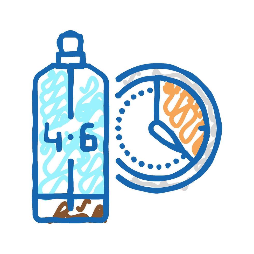 eau de toilette edt cosmetic icon doodle illustration vector