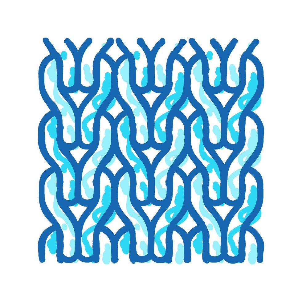 knitwear knitting wool icon doodle illustration vector