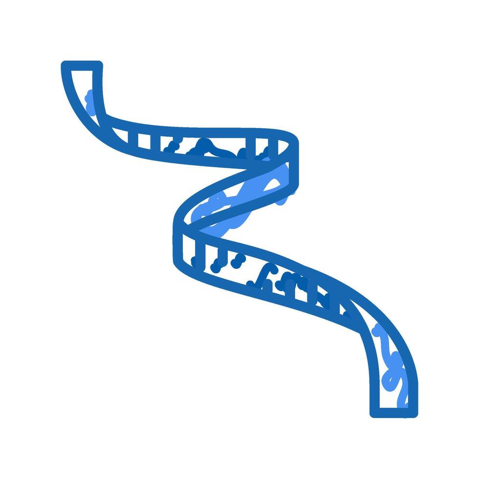ribbon banner design icon doodle illustration vector