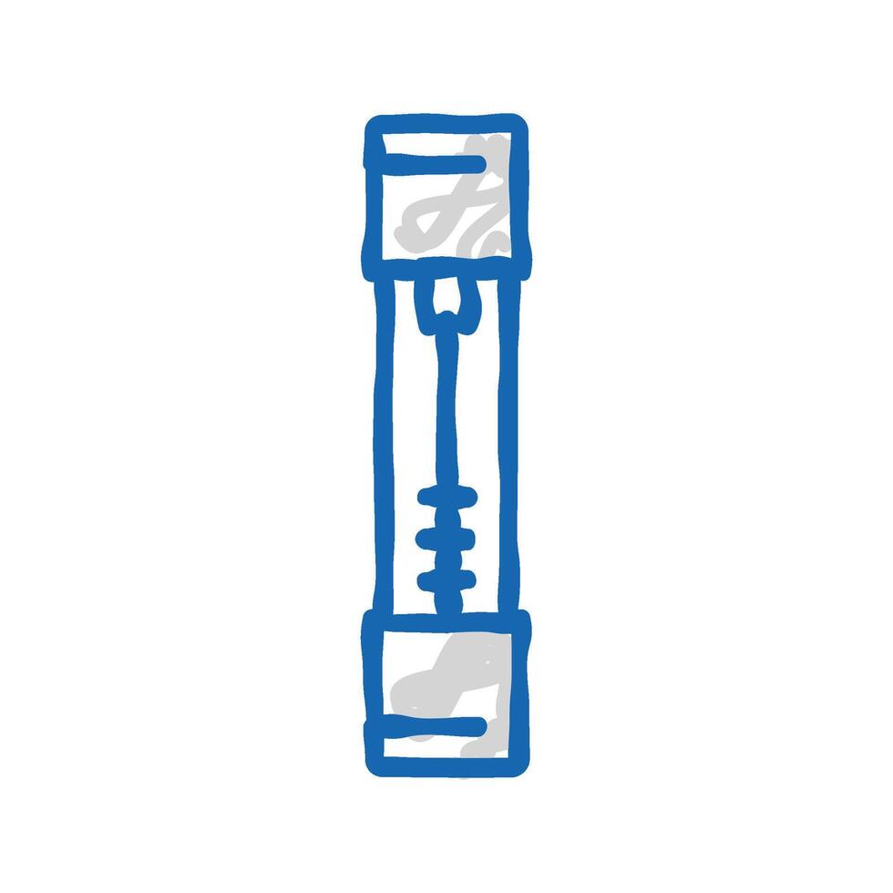 fuse electrical engineer icon doodle illustration vector